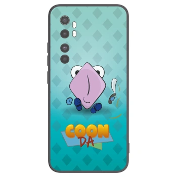 Picasee silikónový čierny obal pre Xiaomi Mi Note 10 Lite - COONDA holátko - světlá