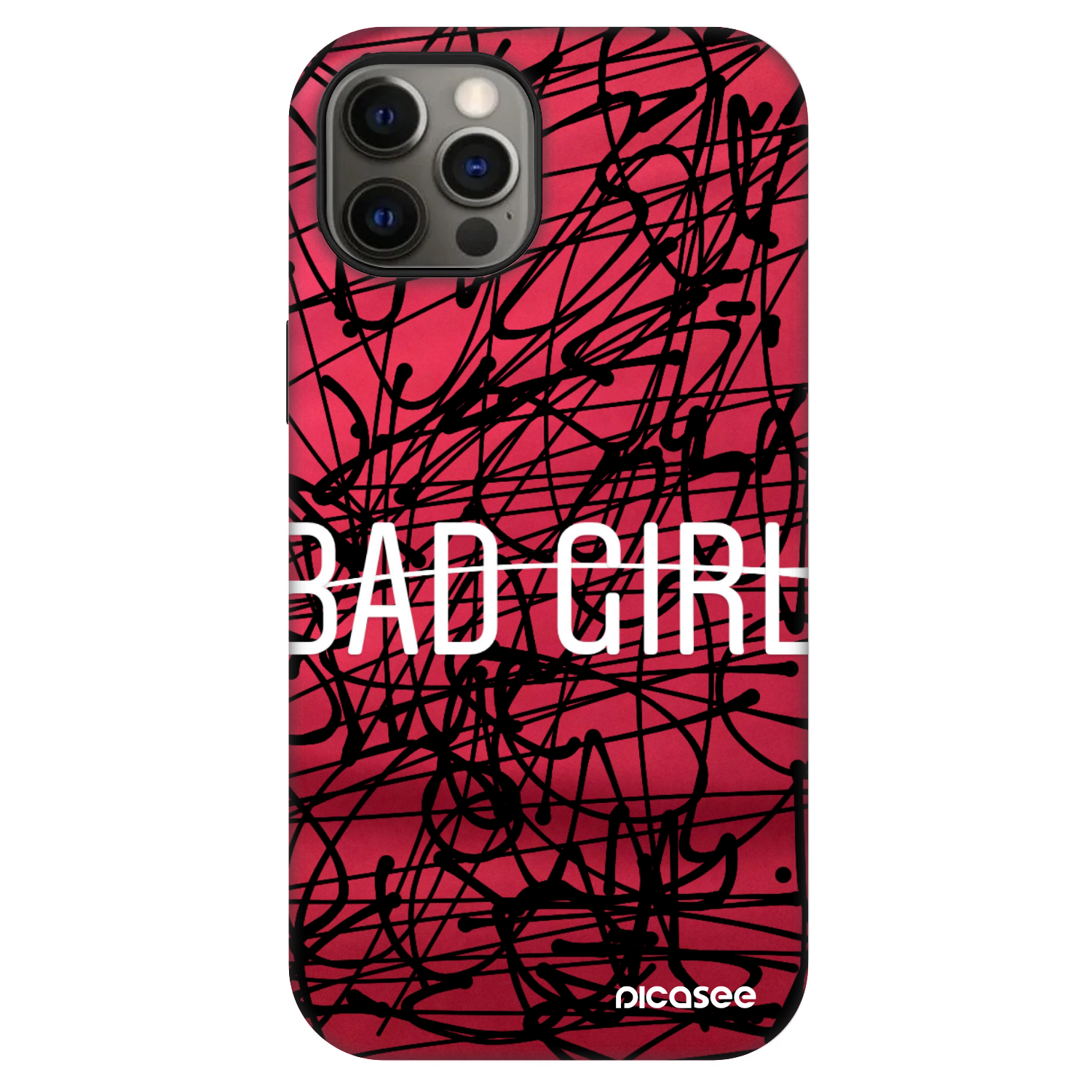 Picasee Fashion Case MagSafe pre Apple iPhone 12 - zlá holka