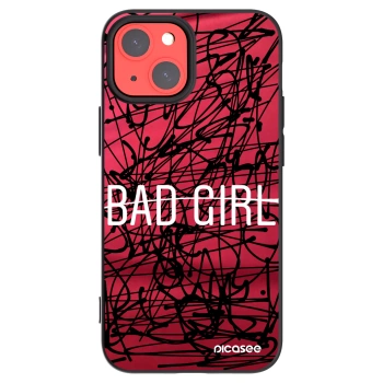 Picasee silikónový čierny obal pre Apple iPhone 13 mini - zlá holka