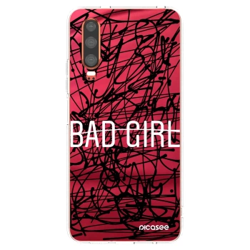 Picasee silikónový prehľadný obal pre Huawei P30 - zlá holka