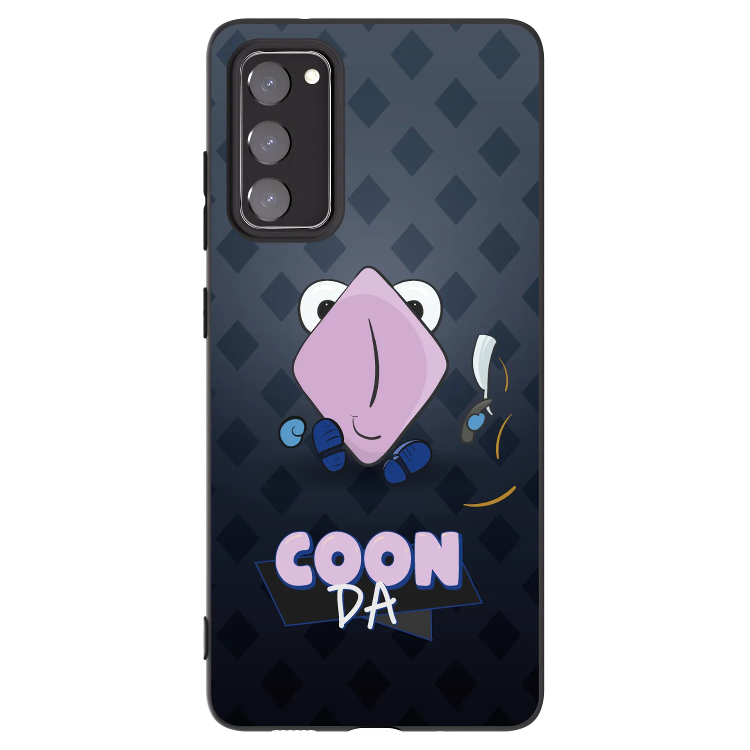 Picasee silikónový čierny obal pre Samsung Galaxy S20 FE - COONDA holátko - tmavá