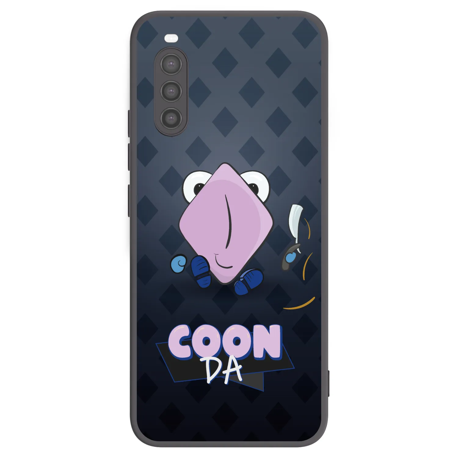 Picasee silikónový čierny obal pre Sony Xperia 10 II - COONDA holátko - tmavá