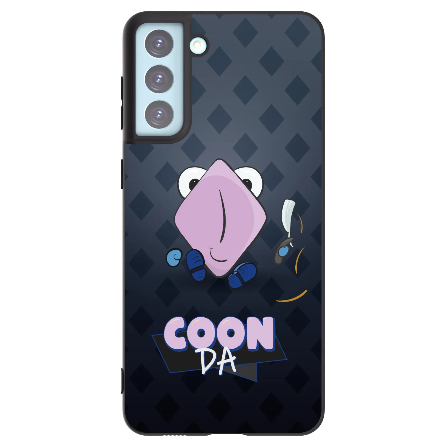 Picasee silikónový čierny obal pre Samsung Galaxy S21+ 5G G996F - COONDA holátko - tmavá