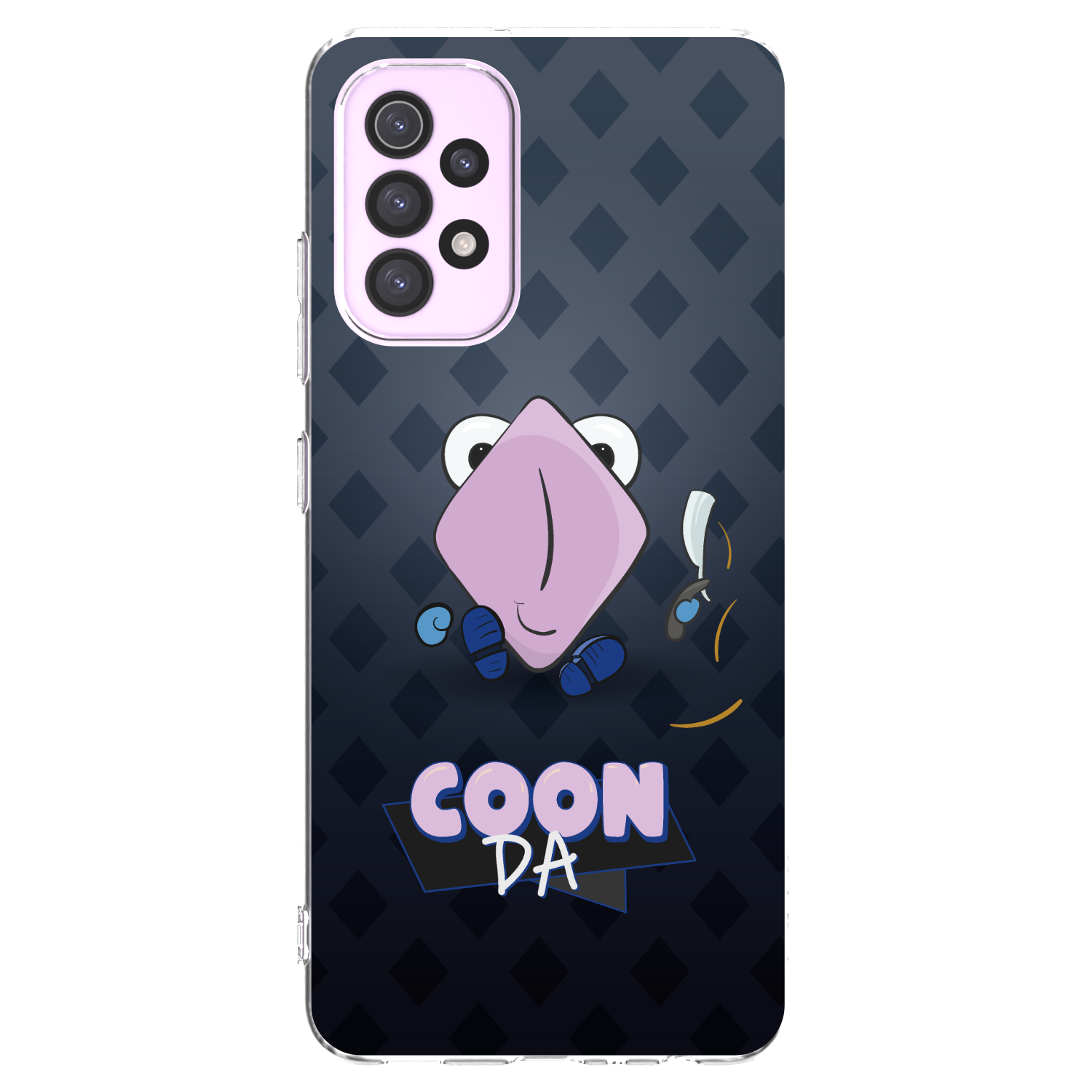 Picasee silikónový prehľadný obal pre Samsung Galaxy A32 5G A326B - COONDA holátko - tmavá