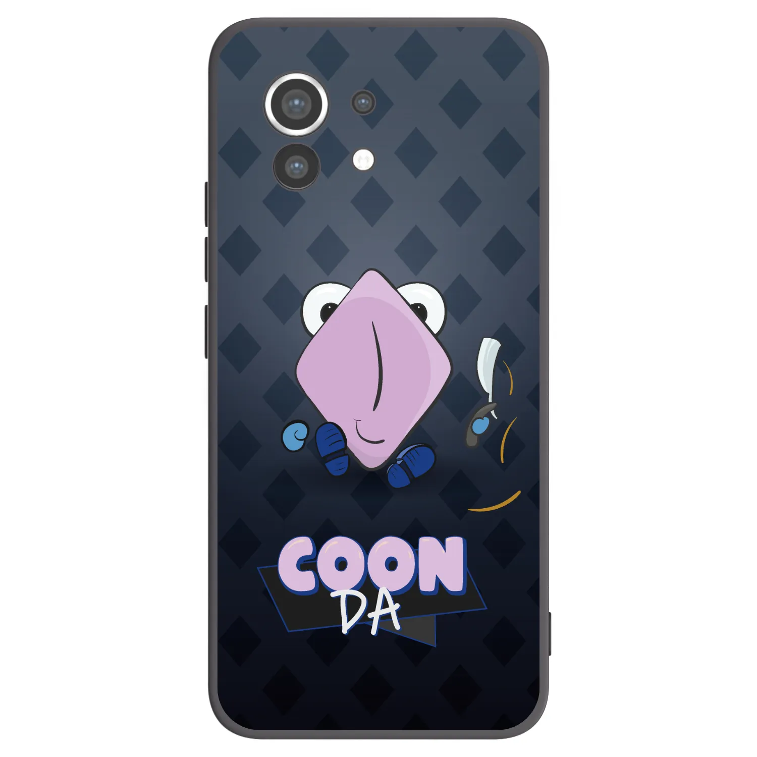 Picasee silikónový čierny obal pre Xiaomi Mi 11 - COONDA holátko - tmavá