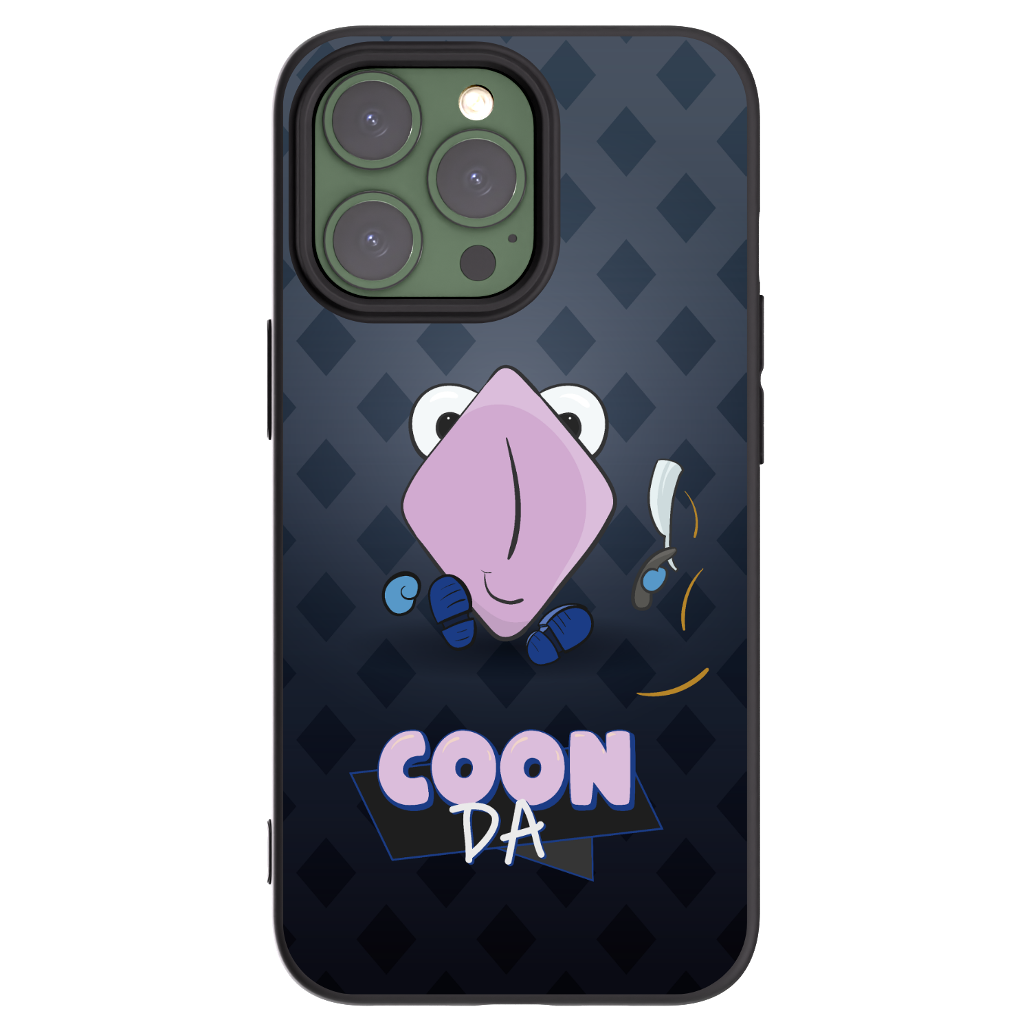 Picasee silikónový čierny obal pre Apple iPhone 13 Pro - COONDA holátko - tmavá
