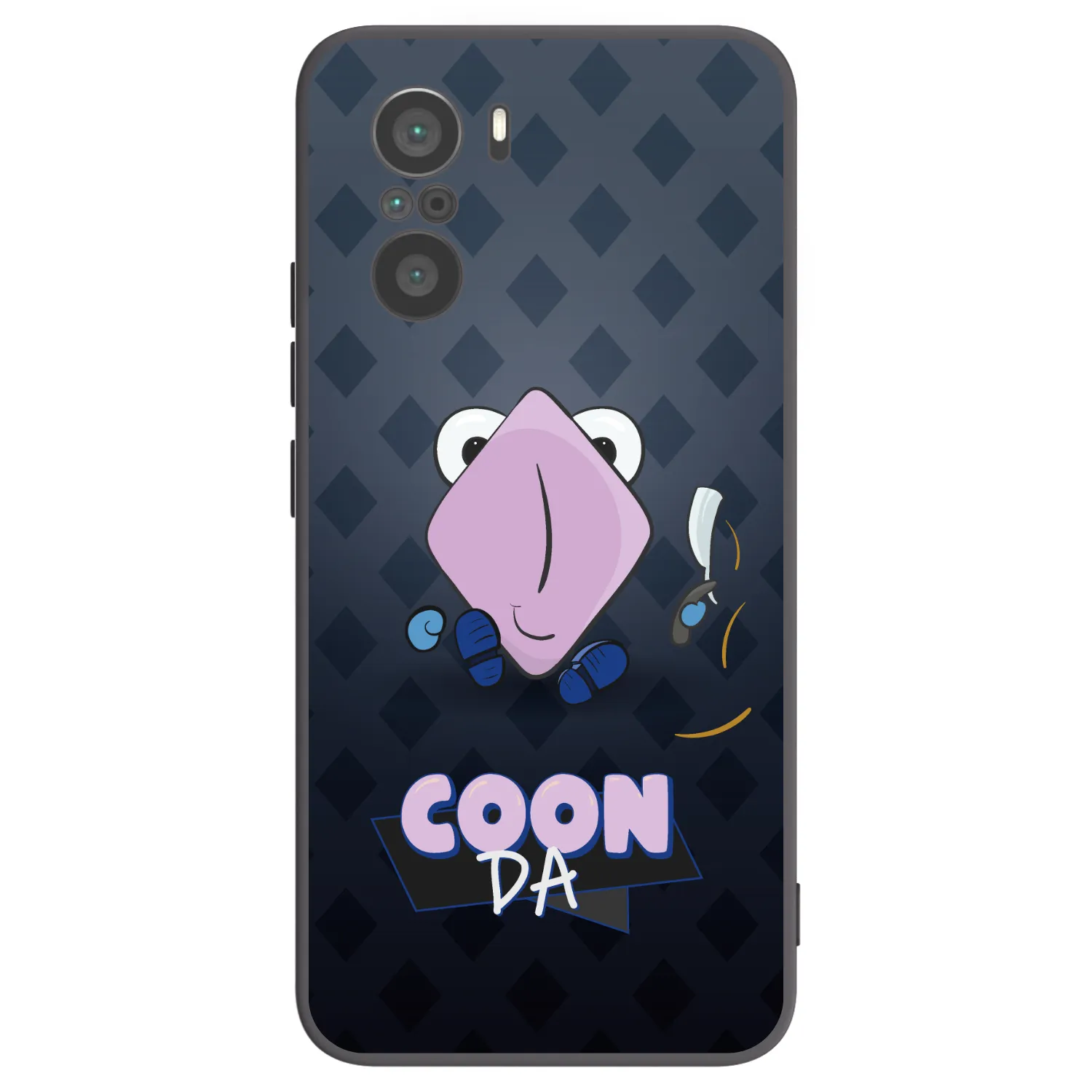 Picasee silikónový čierny obal pre Xiaomi Poco F3 - COONDA holátko - tmavá