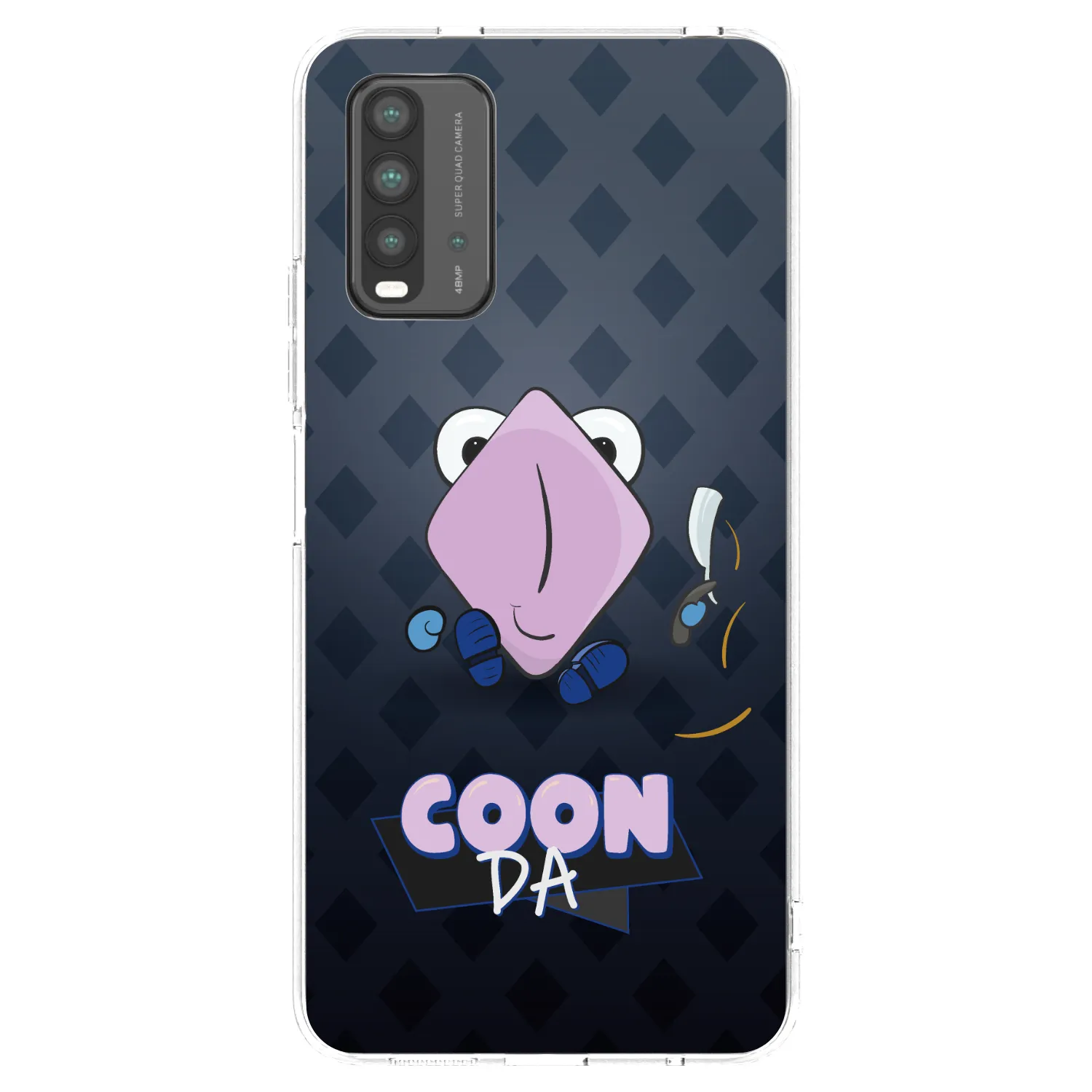 Picasee silikónový čierny obal pre Xiaomi Redmi 9T - COONDA holátko - tmavá