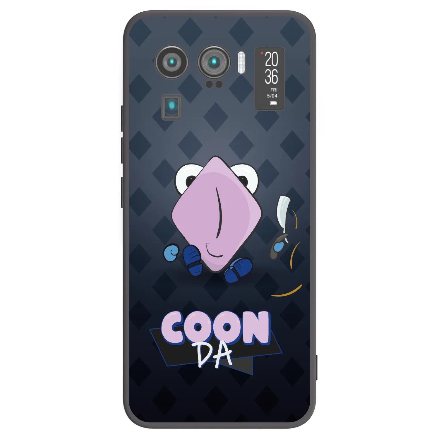 Picasee silikónový čierny obal pre Xiaomi Mi 11 Ultra - COONDA holátko - tmavá