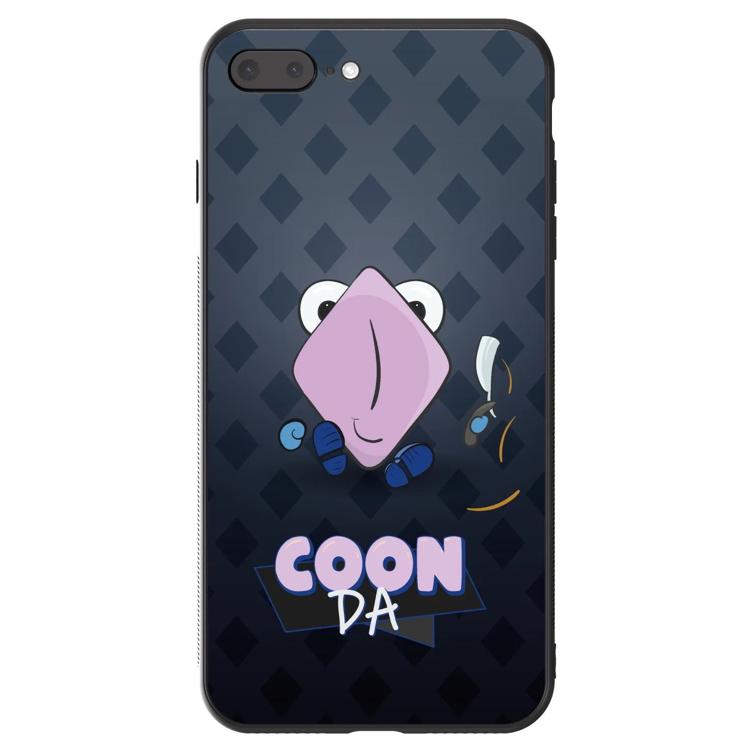 Picasee ULTIMATE CASE pro Apple iPhone 8 Plus - COONDA holátko - tmavá