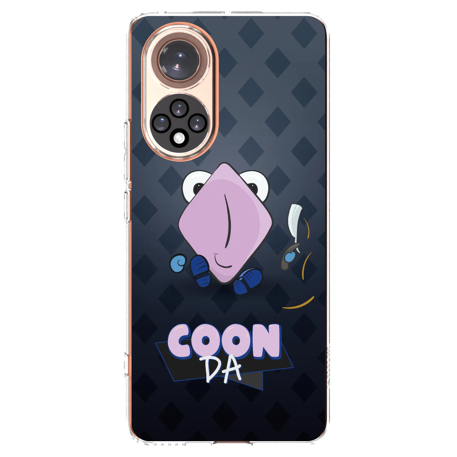 Picasee silikónový prehľadný obal pre Huawei Nova 9 - COONDA holátko - tmavá