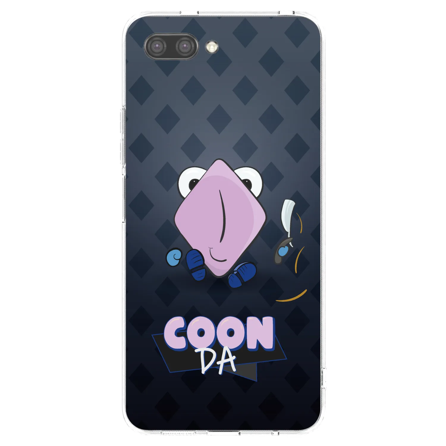 Picasee silikónový prehľadný obal pre Honor 10 - COONDA holátko - tmavá
