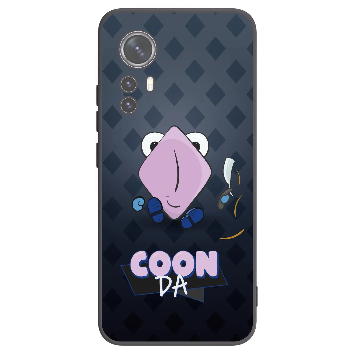 Picasee silikónový čierny obal pre Xiaomi 12 - COONDA holátko - tmavá