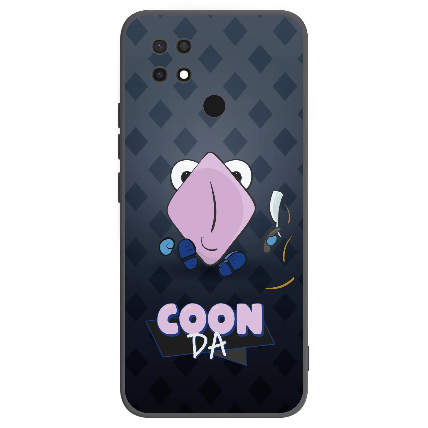 Picasee silikónový čierny obal pre Xiaomi Redmi 10C - COONDA holátko - tmavá