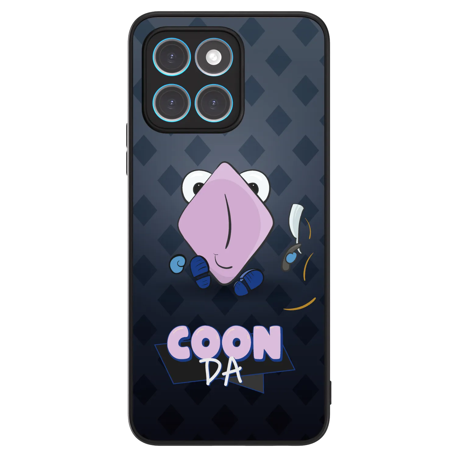 Picasee ULTIMATE CASE pro Honor X8 4G - COONDA holátko - tmavá