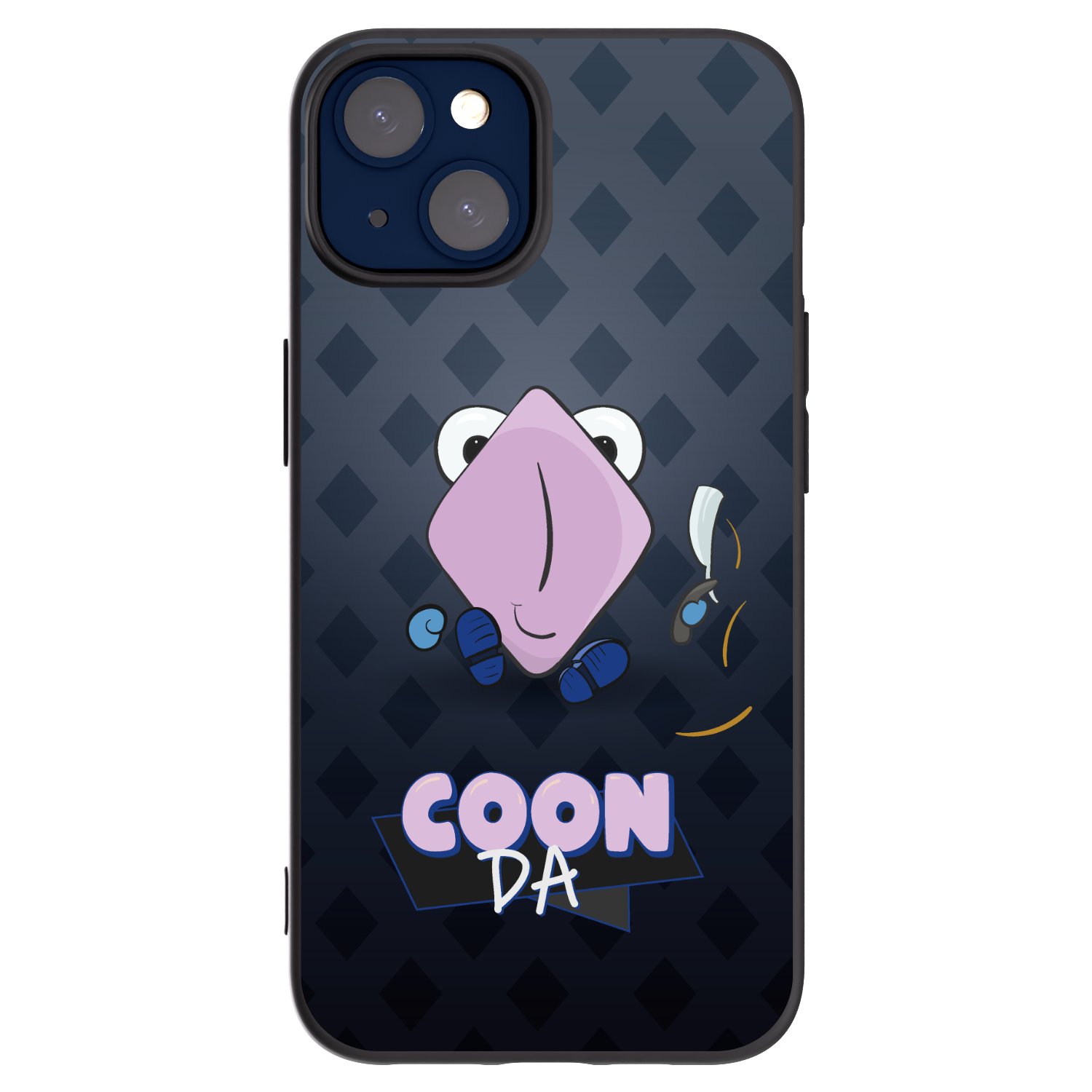 Picasee silikónový čierny obal pre Apple iPhone 14 - COONDA holátko - tmavá