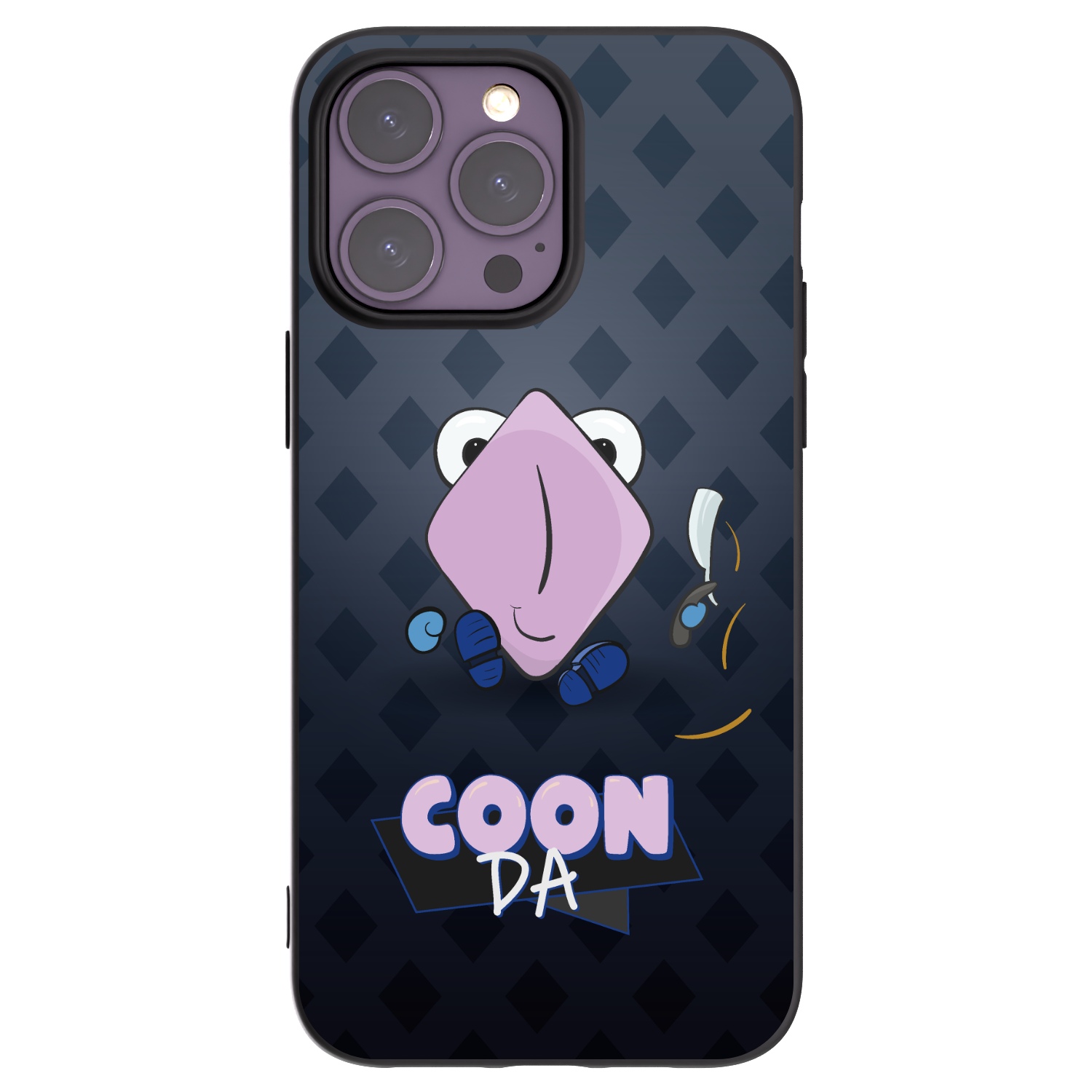 Picasee silikónový čierny obal pre Apple iPhone 14 Pro Max - COONDA holátko - tmavá