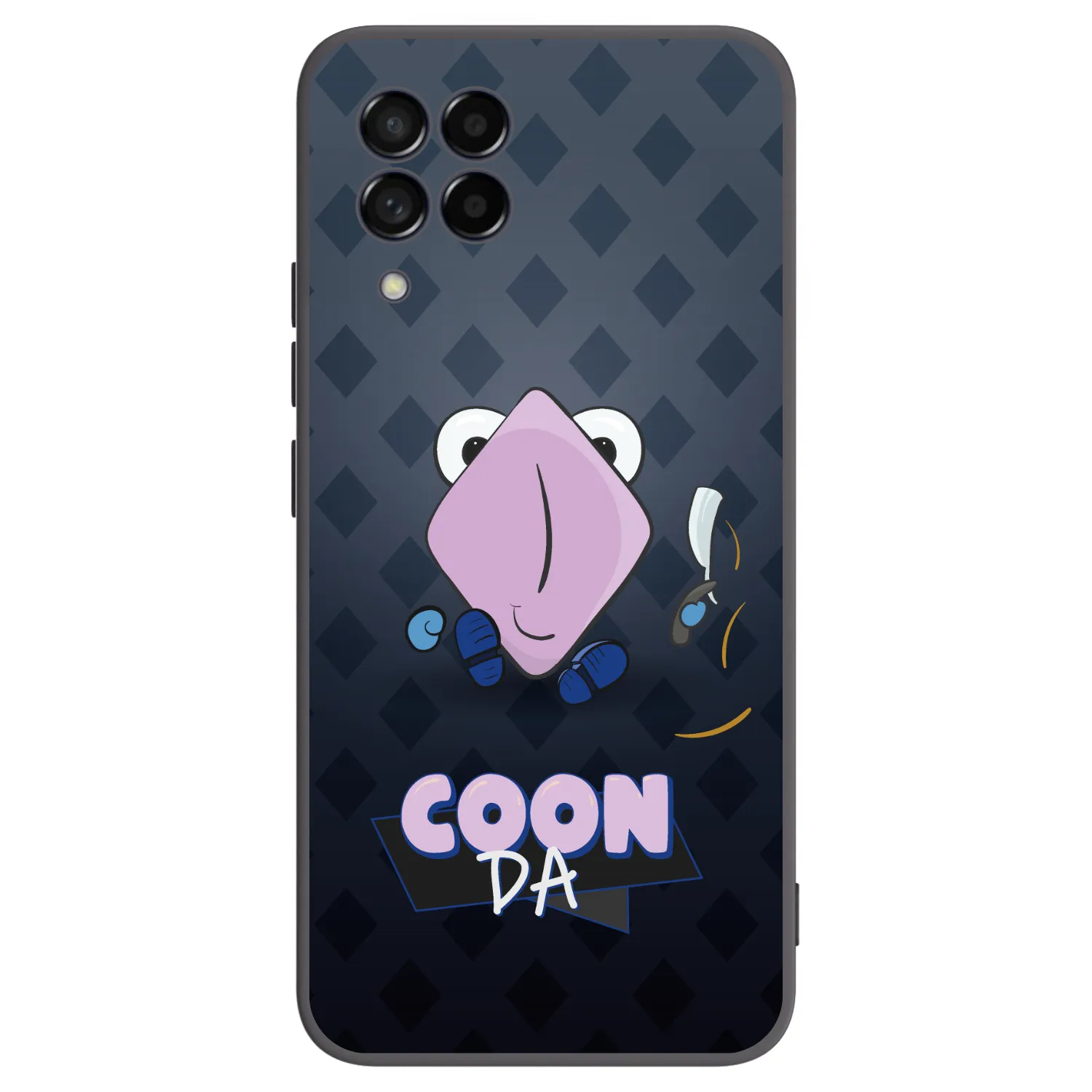 Picasee silikónový čierny obal pre Samsung Galaxy M53 5G - COONDA holátko - tmavá
