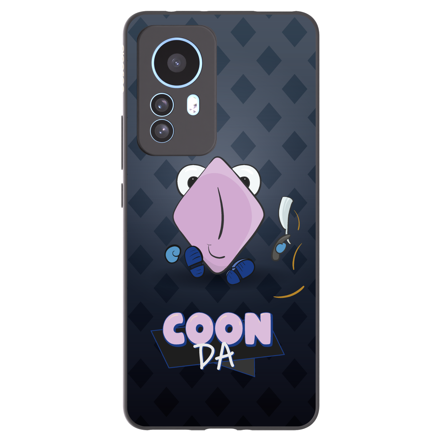 Picasee silikónový čierny obal pre Xiaomi 12T Pro - COONDA holátko - tmavá