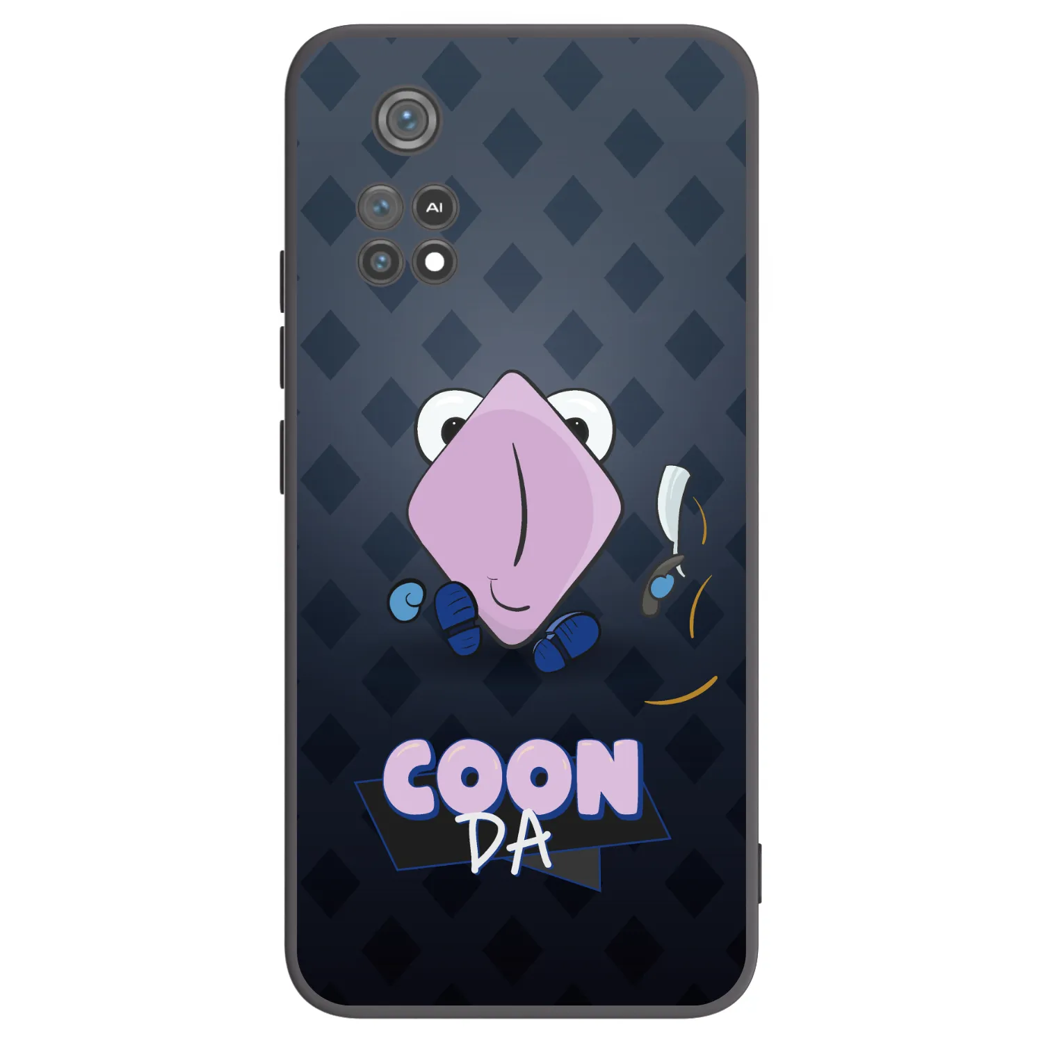 Silikónový čierny obal pre Xiaomi Poco M4 Pro - COONDA holátko - tmavá