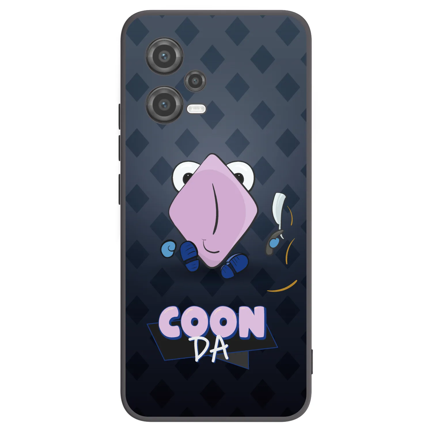 Picasee silikónový čierny obal pre Xiaomi Poco X5 - COONDA holátko - tmavá