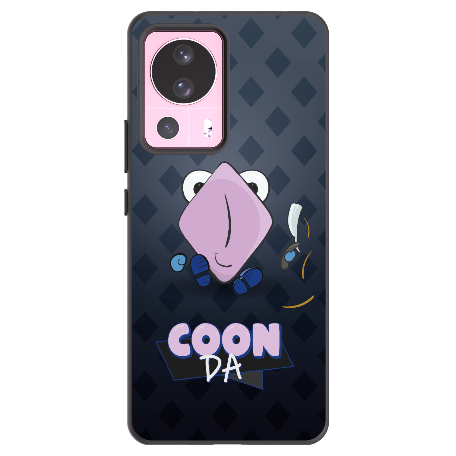 Picasee silikónový čierny obal pre Xiaomi 13 Lite - COONDA holátko - tmavá