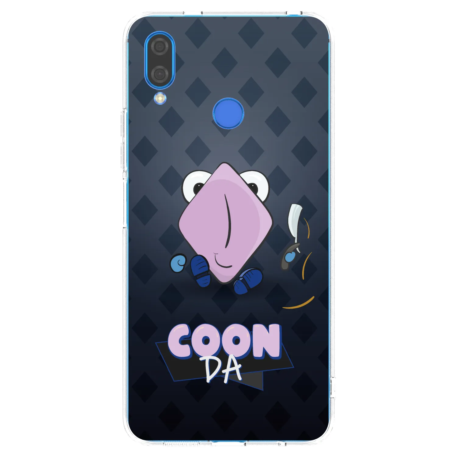 Picasee silikónový prehľadný obal pre Huawei Nova 3 - COONDA holátko - tmavá