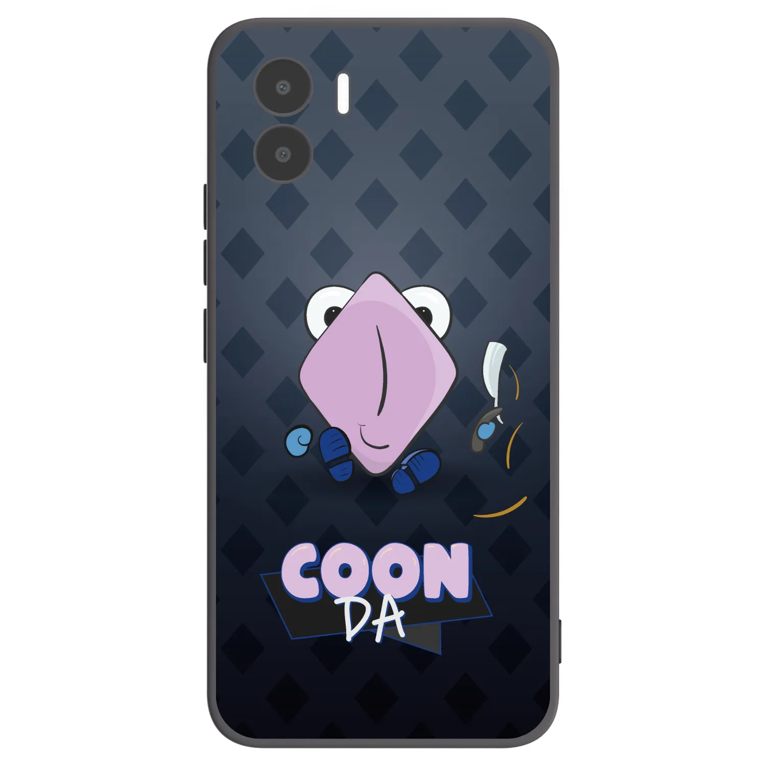 Picasee silikónový čierny obal pre Xiaomi Redmi A2 - COONDA holátko - tmavá