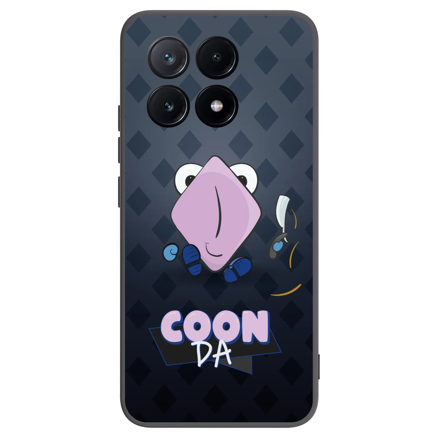 Picasee silikónový čierny obal pre Xiaomi Poco X6 Pro - COONDA holátko - tmavá