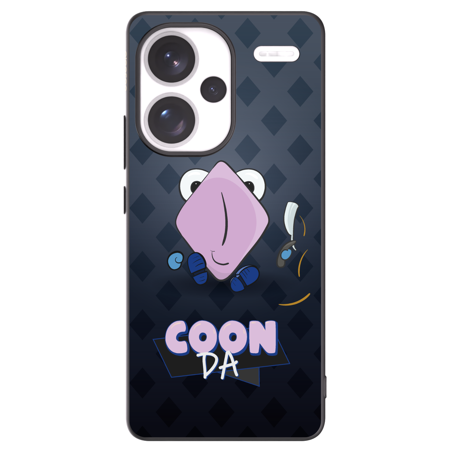 Picasee silikónový čierny obal pre Xiaomi Redmi Note 13 Pro+ 5G - COONDA holátko - tmavá