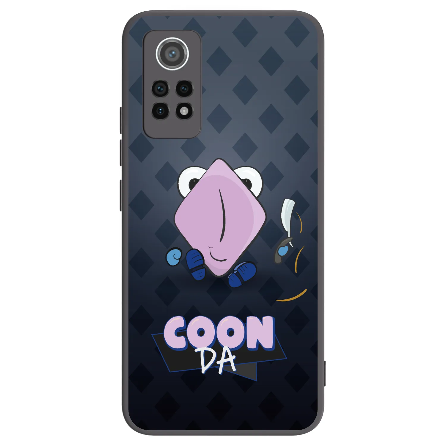 Picasee silikónový čierny obal pre Xiaomi Redmi Note 12 Pro 4G - COONDA holátko - tmavá