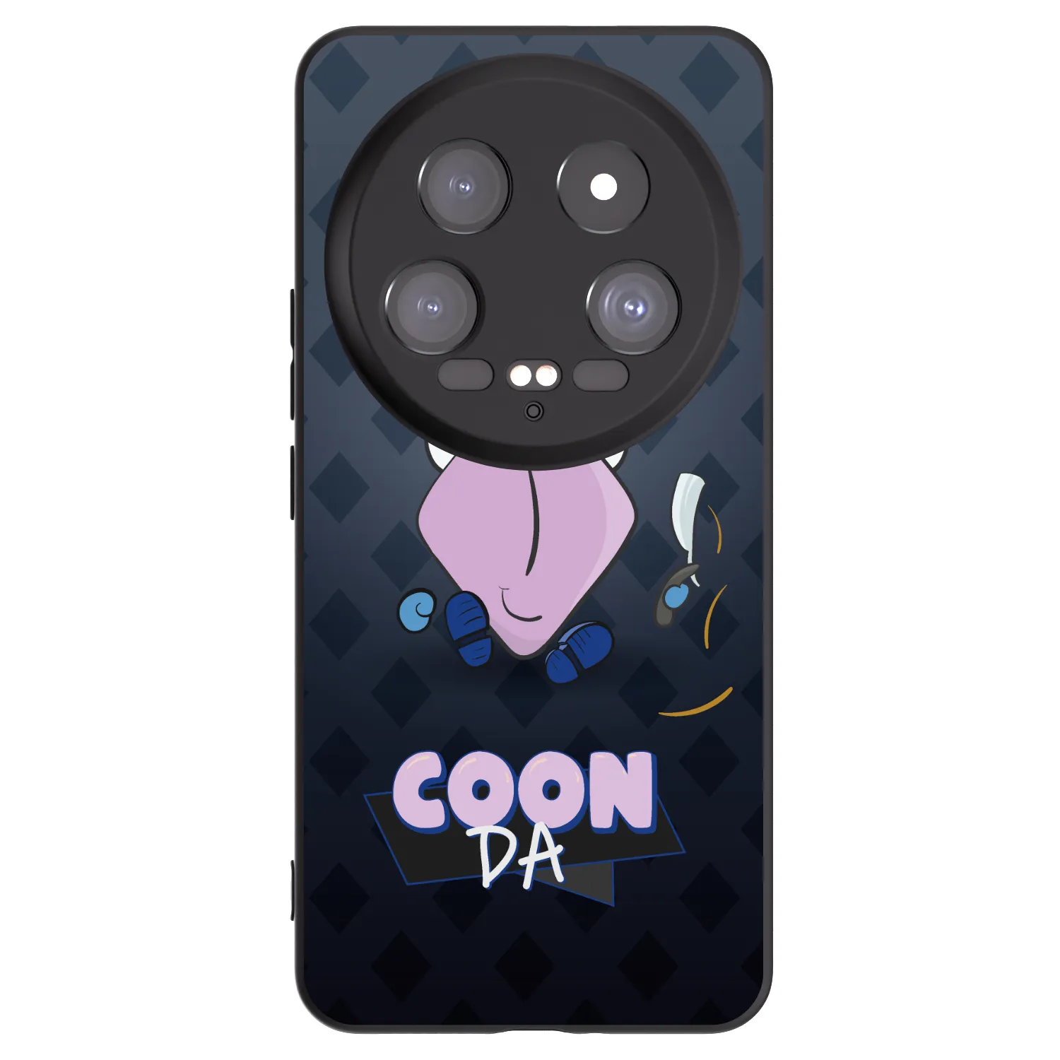 Picasee silikónový čierny obal pre Xiaomi 14 Ultra - COONDA holátko - tmavá