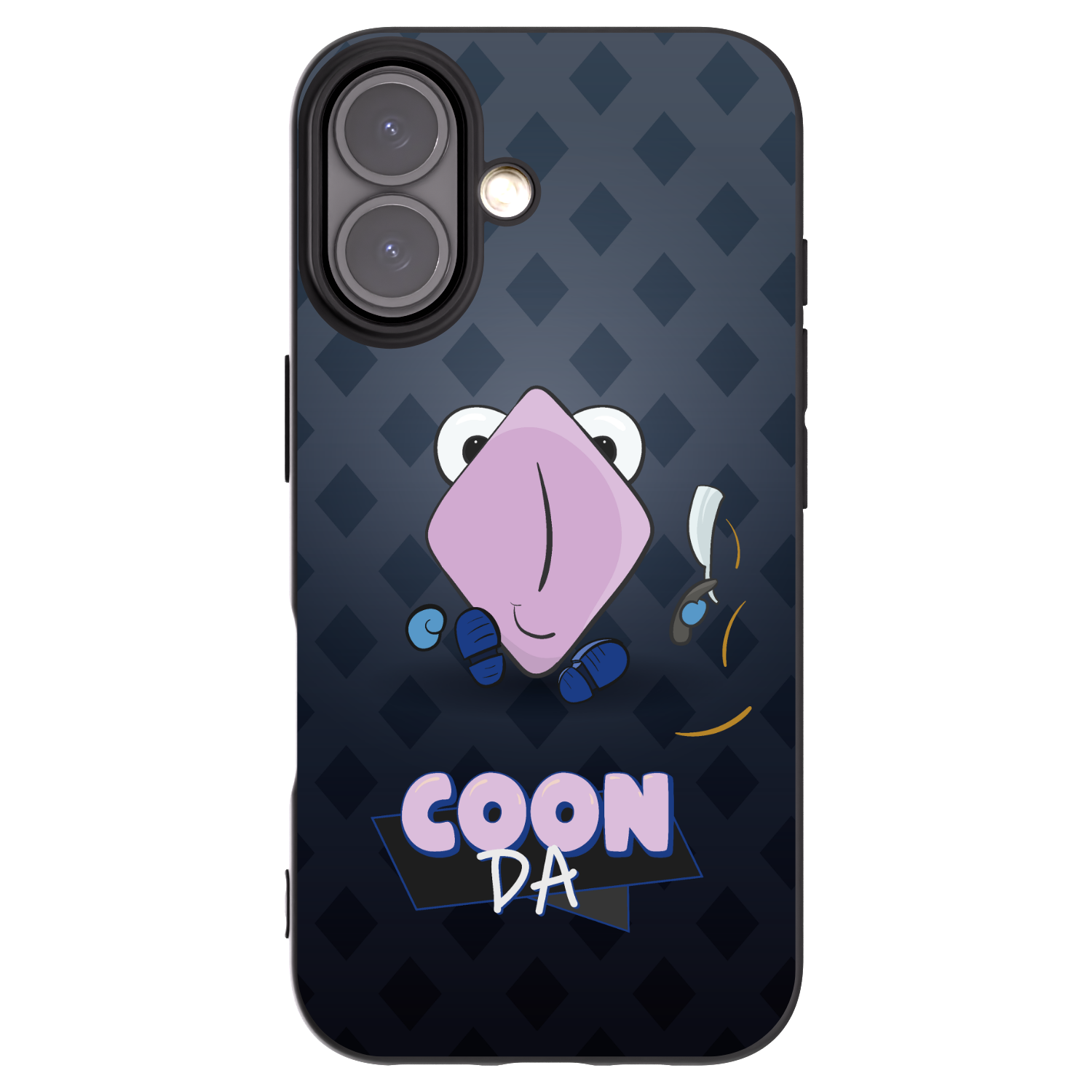 Picasee silikónový čierny obal pre Apple iPhone 16 - COONDA holátko - tmavá