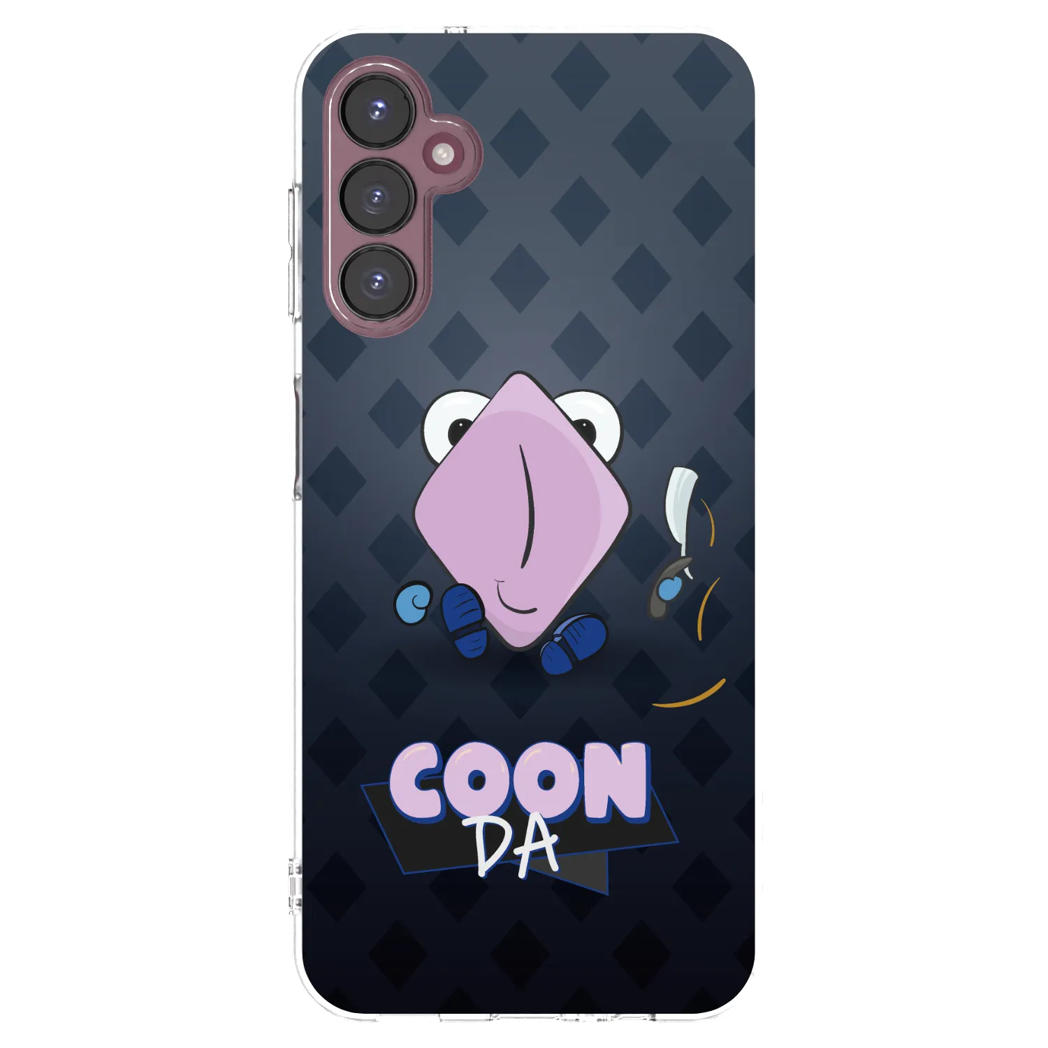 Picasee silikónový prehľadný obal pre Samsung Galaxy A05s A057G - COONDA holátko - tmavá