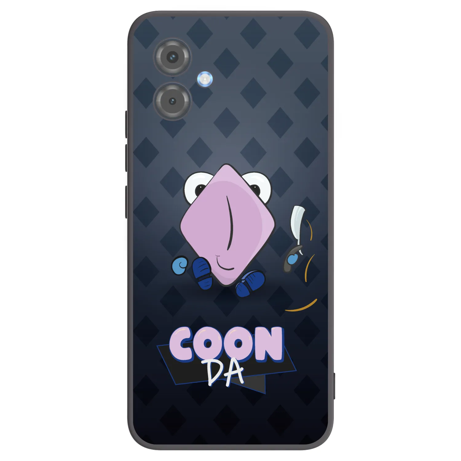 Picasee silikónový čierny obal pre Motorola Moto G14 - COONDA holátko - tmavá