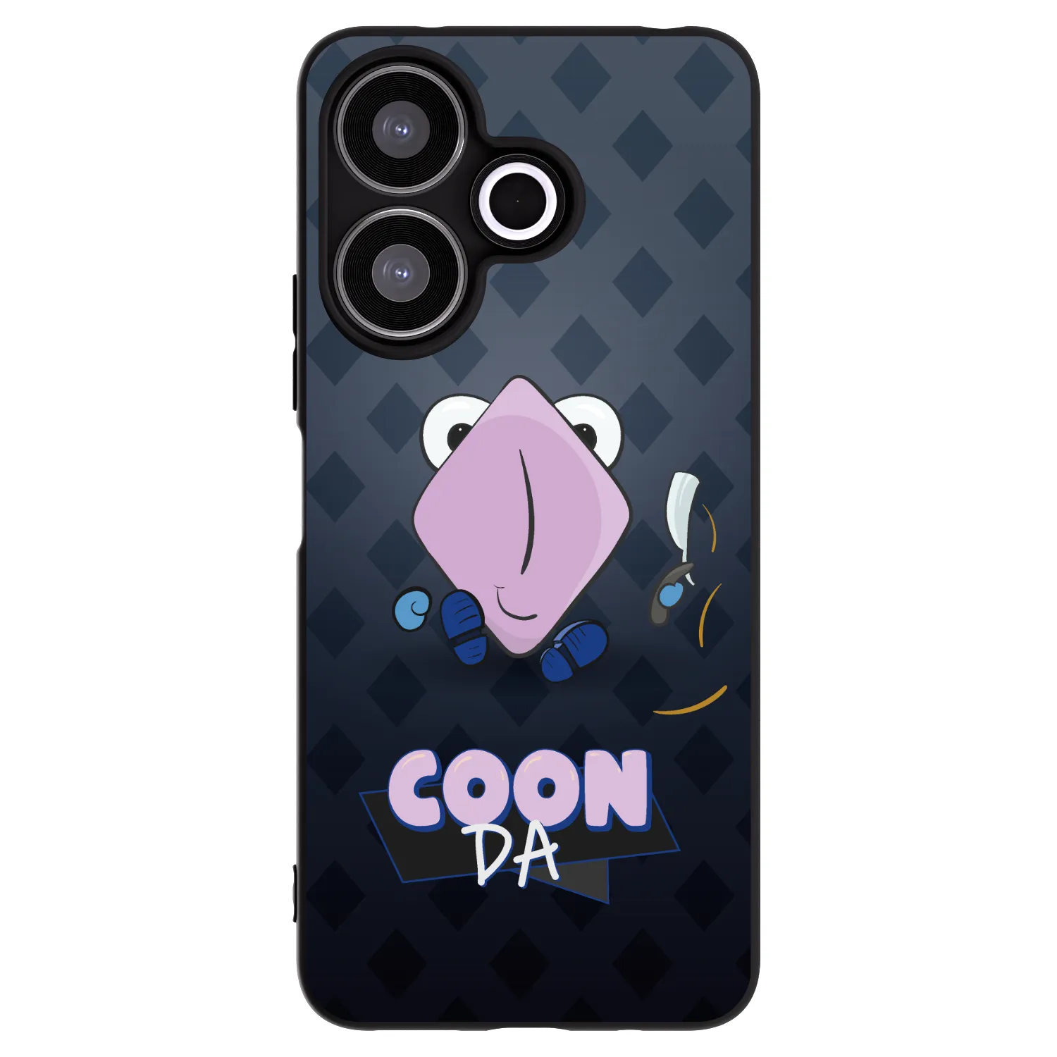 Silikónový čierny obal pre Xiaomi Redmi 13 4G - COONDA holátko - tmavá