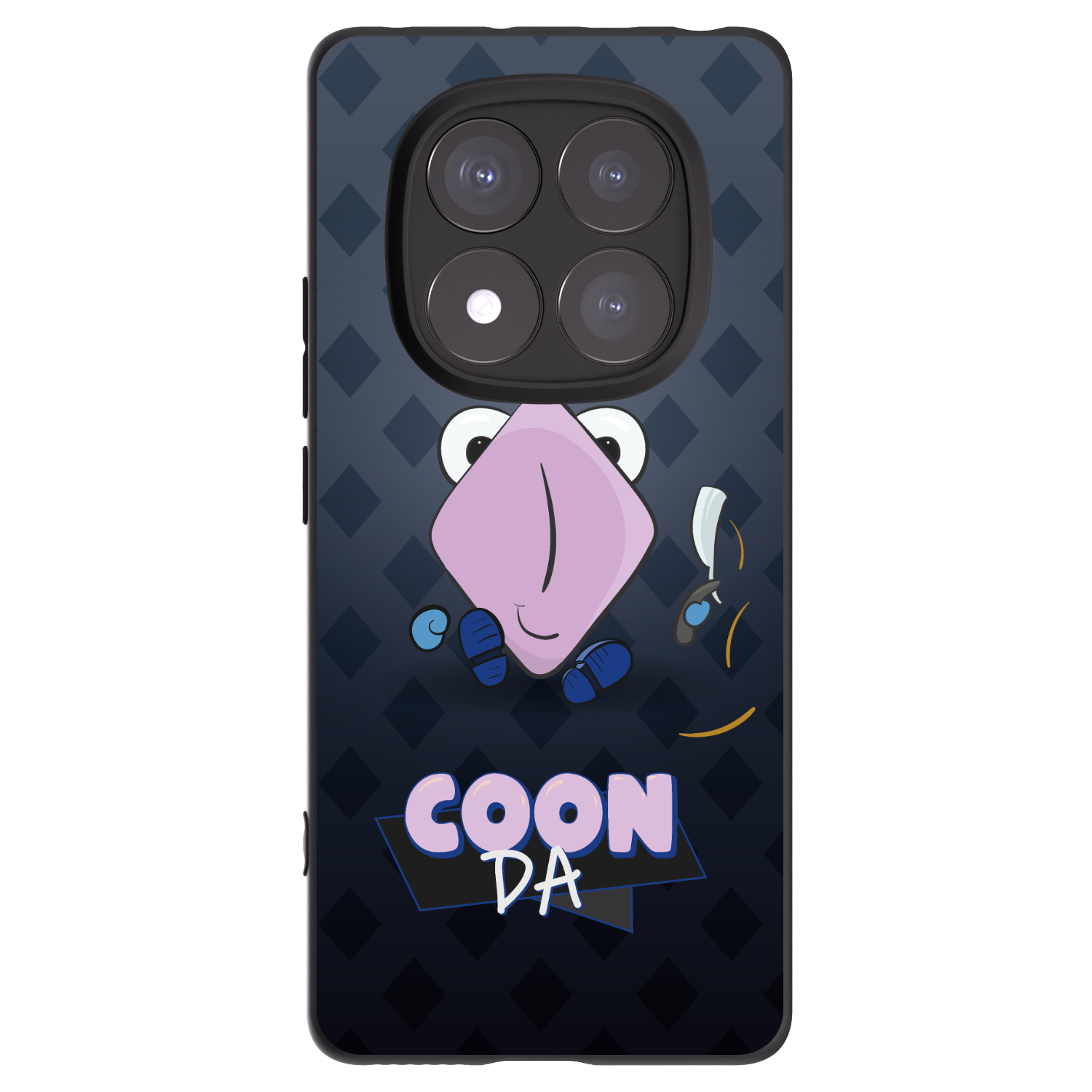 Picasee silikónový čierny obal pre Xiaomi Redmi Note 14 Pro+ 5G - COONDA holátko - tmavá