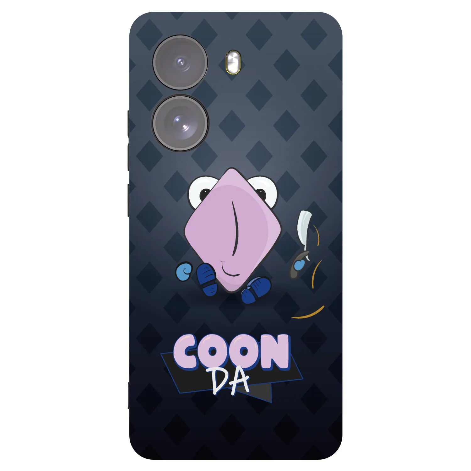 Picasee silikónový čierny obal pre Xiaomi Poco X7 - COONDA holátko - tmavá