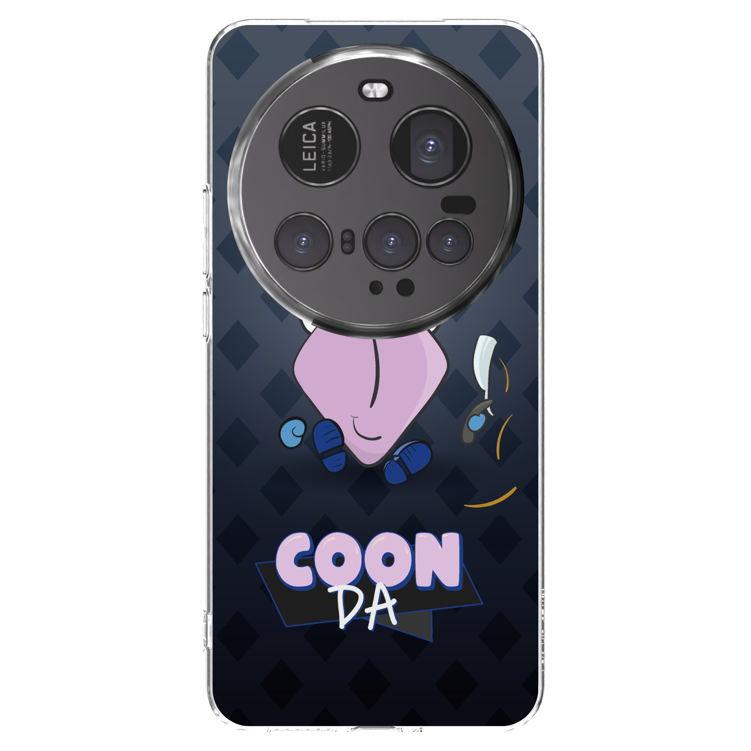 Picasee silikónový prehľadný obal pre Xiaomi 15 Ultra - COONDA holátko - tmavá