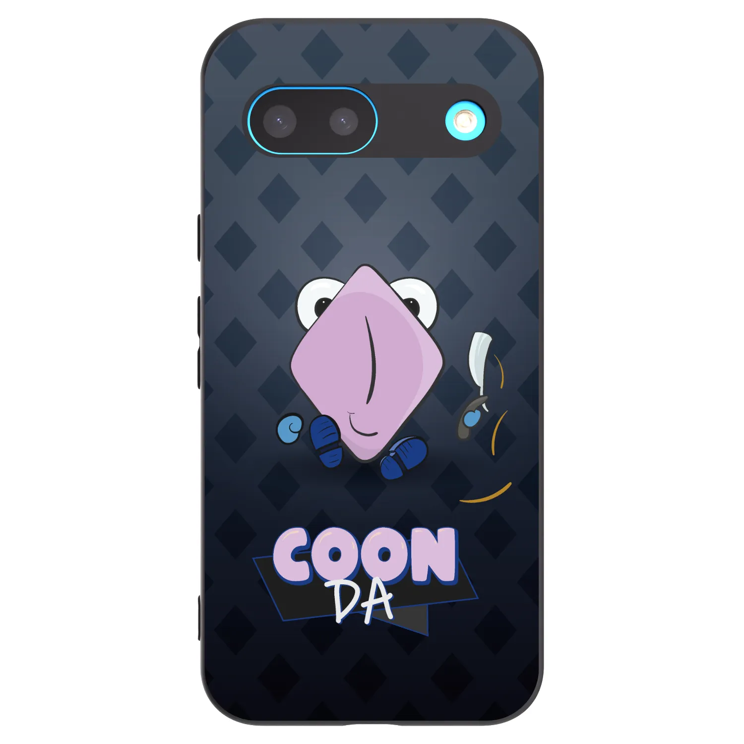 Picasee silikónový čierny obal pre Google Pixel 8 - COONDA holátko - tmavá