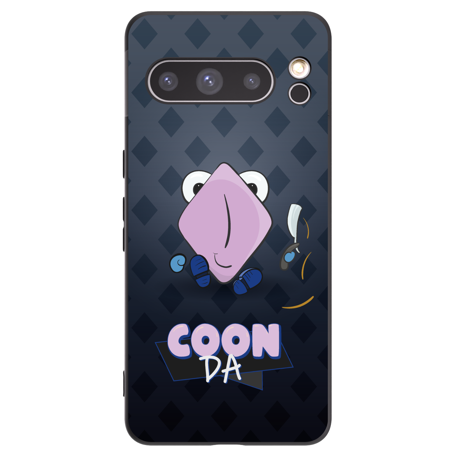 Picasee silikónový čierny obal pre Google Pixel 8 Pro - COONDA holátko - tmavá