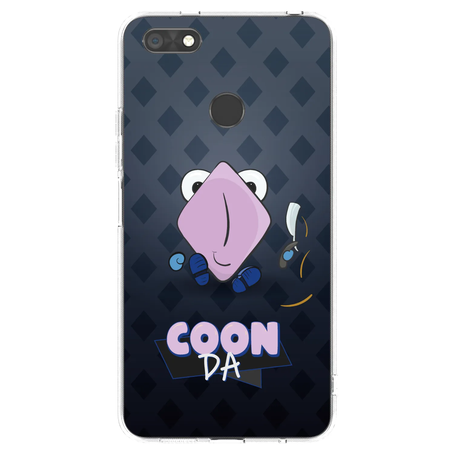 Picasee silikónový prehľadný obal pre Huawei P9 Lite Mini - COONDA holátko - tmavá