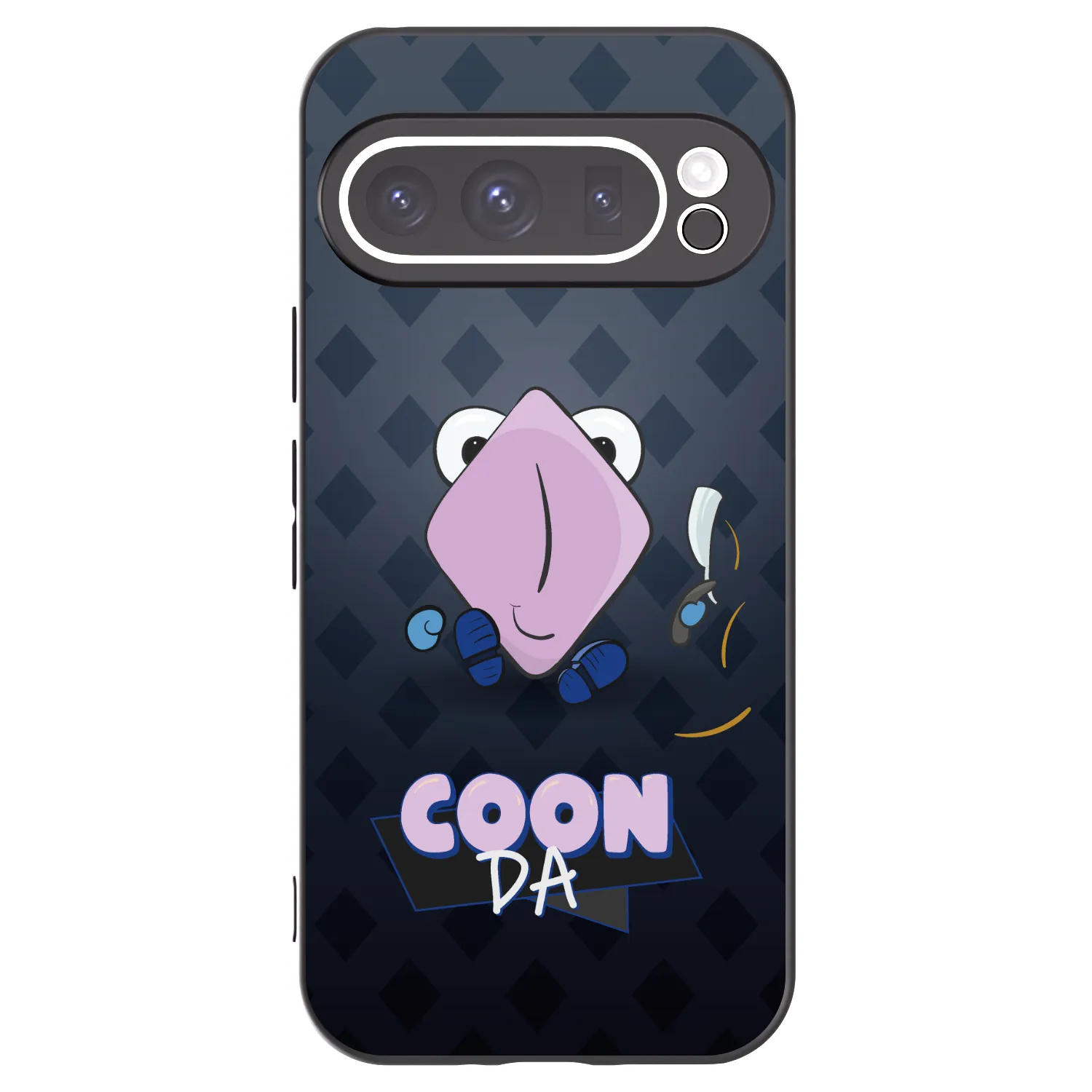 Picasee silikónový čierny obal pre Google Pixel 9 Pro - COONDA holátko - tmavá