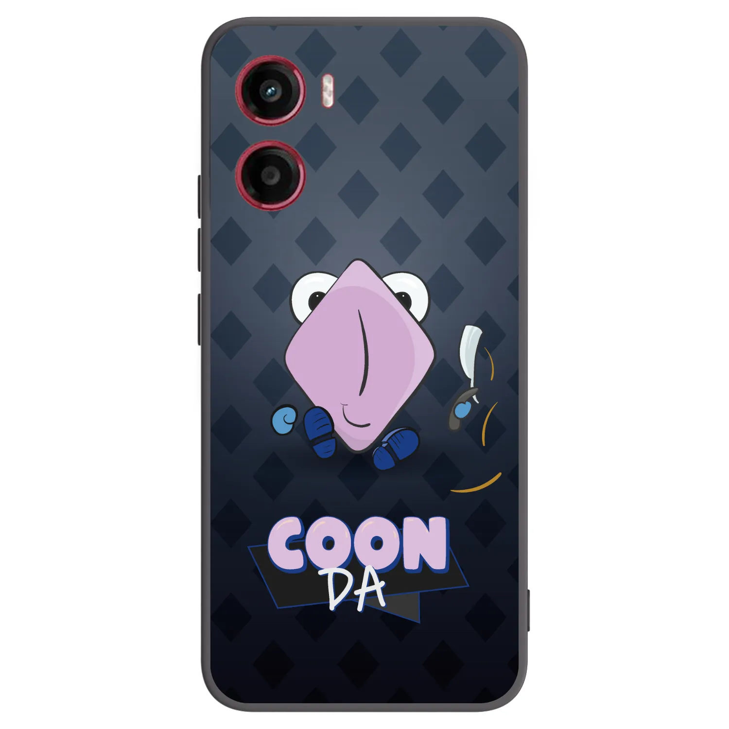 Picasee silikónový čierny obal pre Motorola Moto G05 - COONDA holátko - tmavá