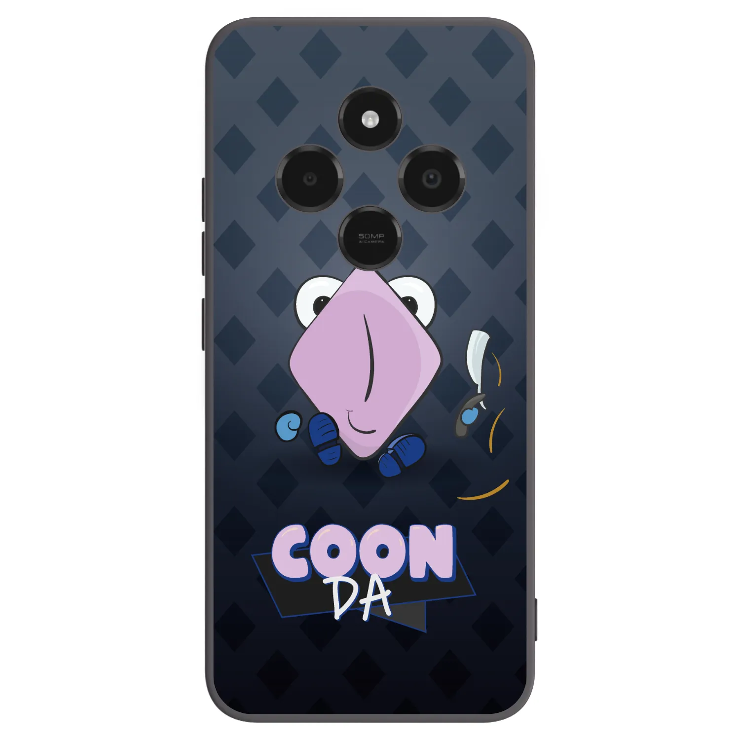 Picasee silikónový čierny obal pre Xiaomi Poco C75 - COONDA holátko - tmavá
