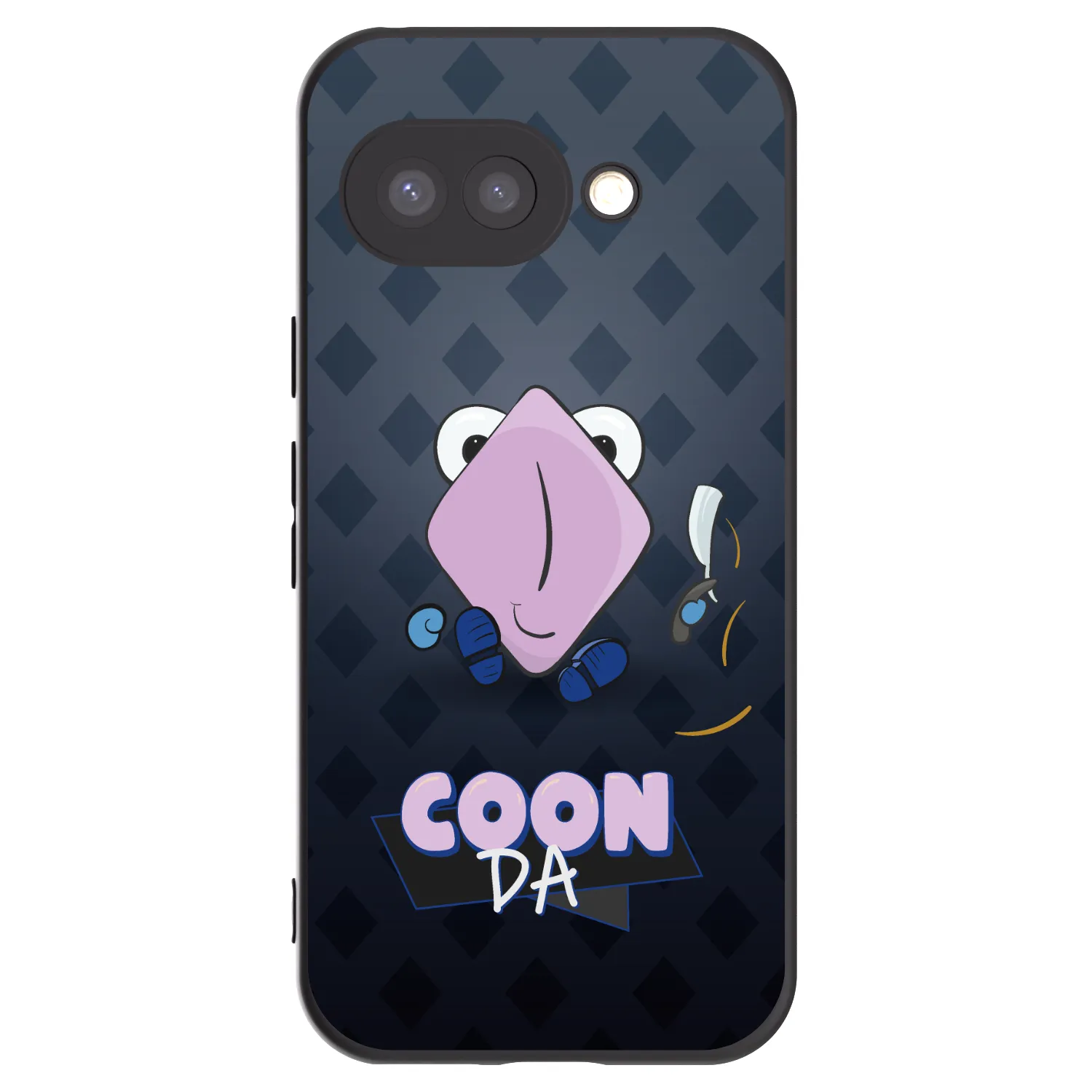 Picasee silikónový čierny obal pre Google Pixel 9a - COONDA holátko - tmavá