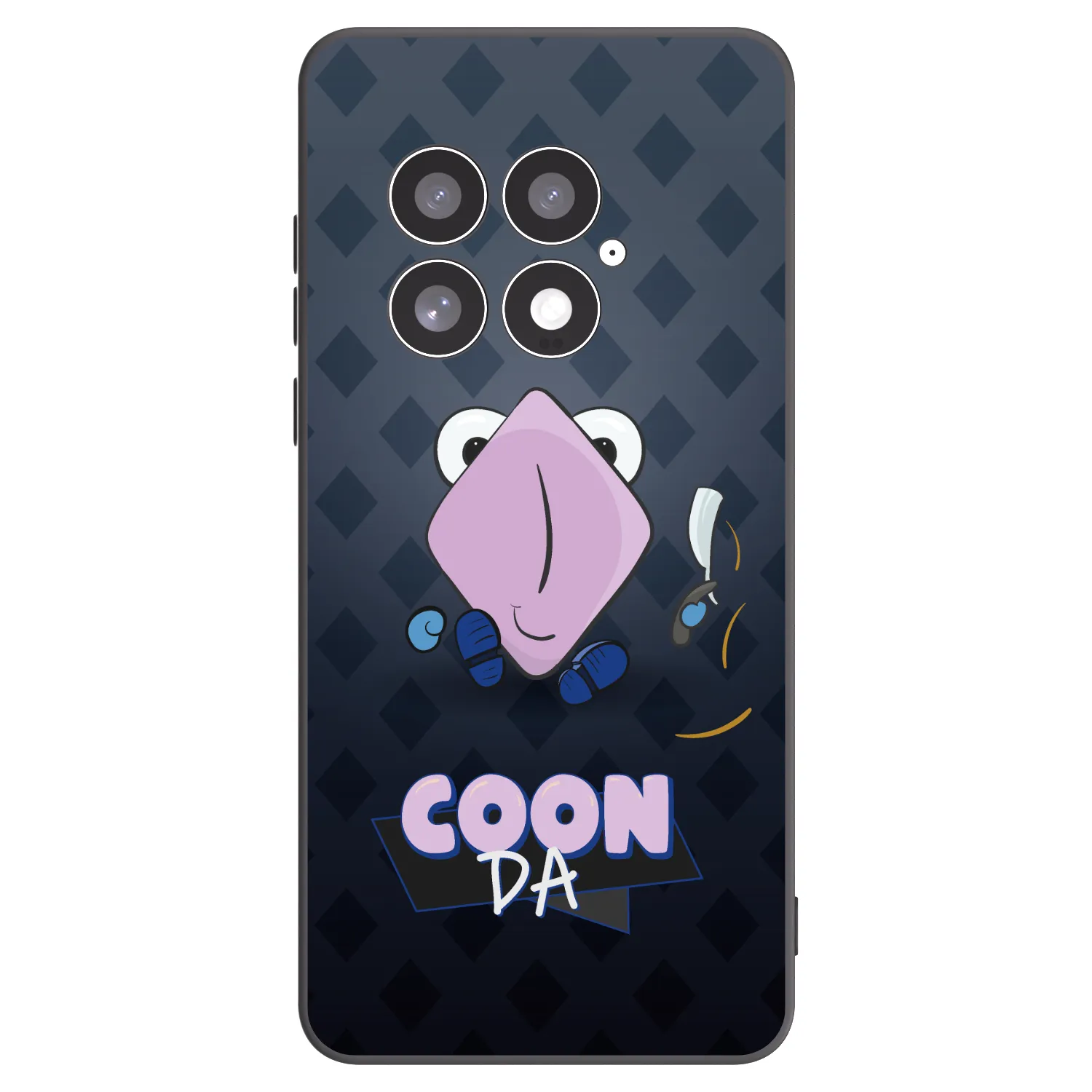 Picasee silikónový čierny obal pre OnePlus 13 5G - COONDA holátko - tmavá