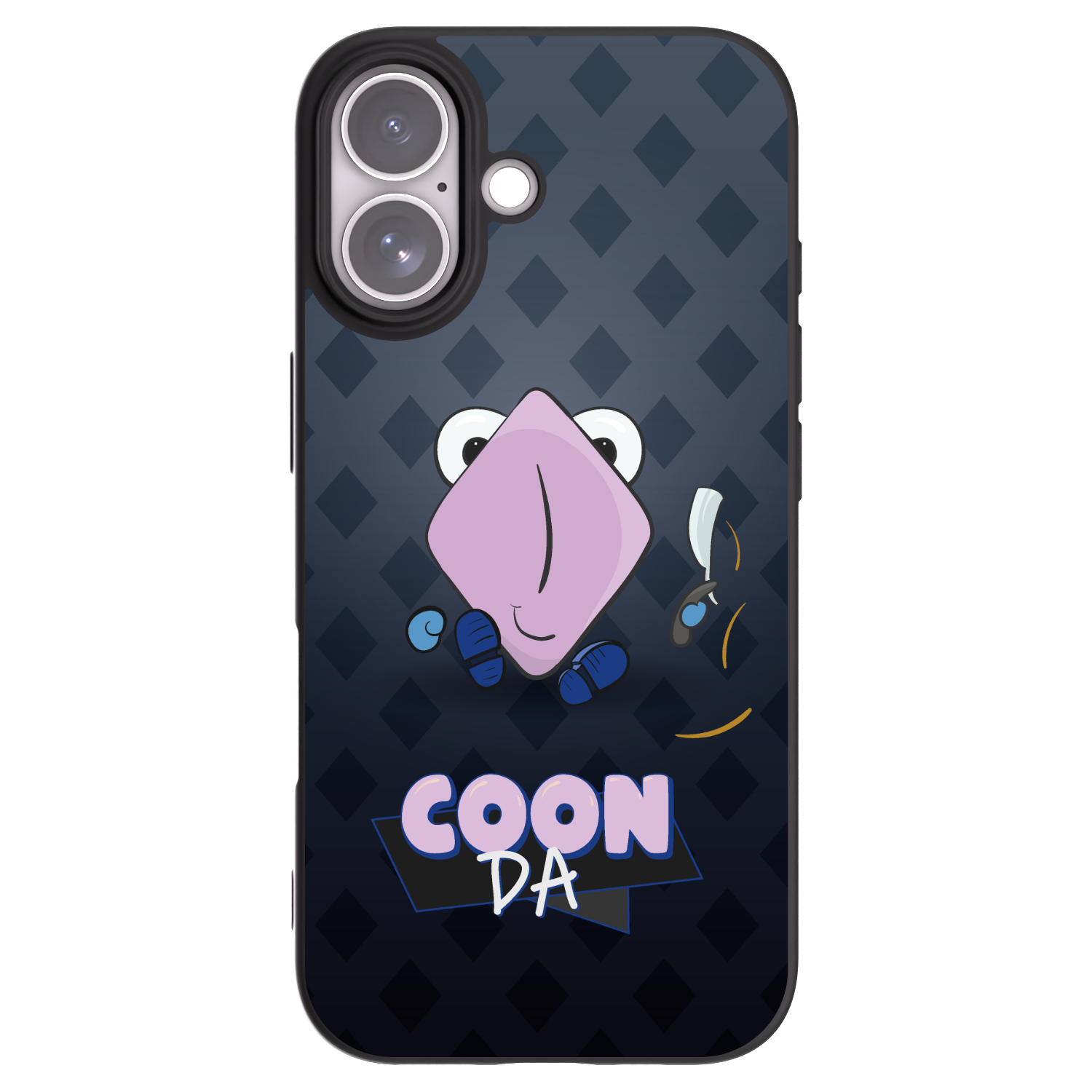 Picasee silikónový čierny obal pre Apple iPhone 17 - COONDA holátko - tmavá
