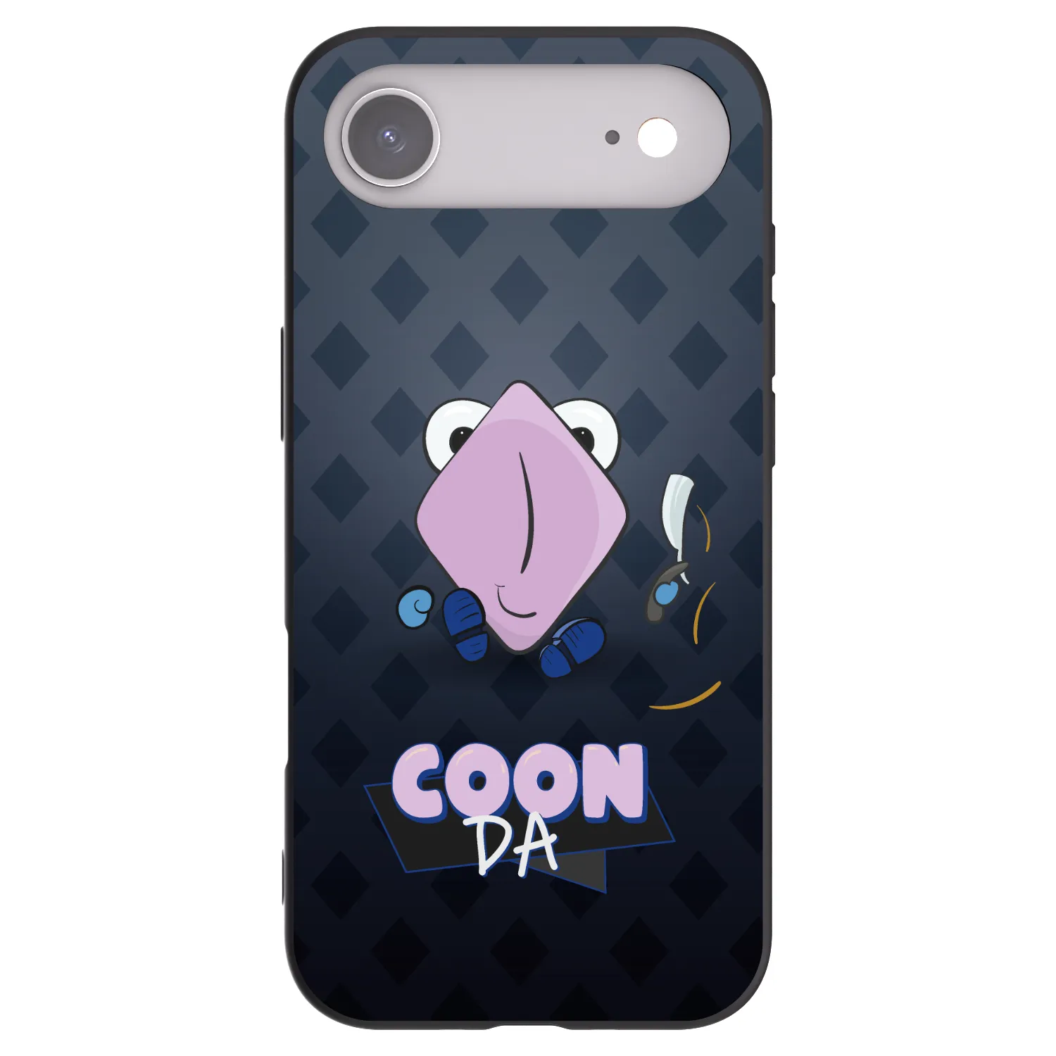 Picasee silikónový čierny obal pre Apple iPhone Air - COONDA holátko - tmavá