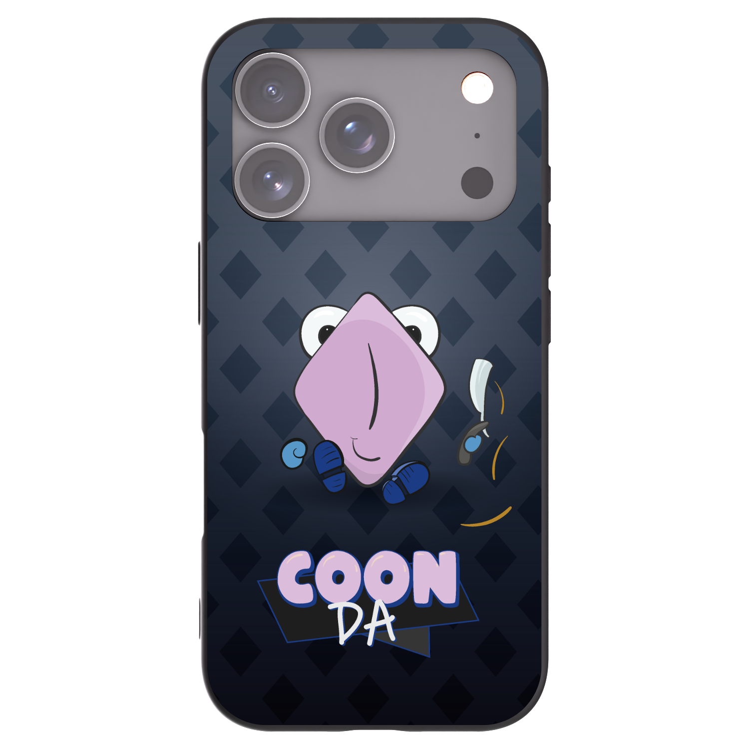 Picasee silikónový čierny obal pre Apple iPhone 17 Pro - COONDA holátko - tmavá